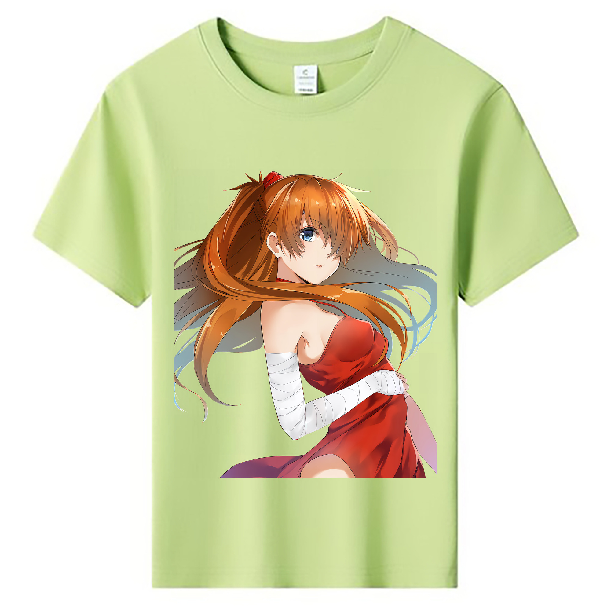 （画像用） EVA 新世紀エヴァンゲリオン 綿100％キッズTシャツ（フロントプリント）